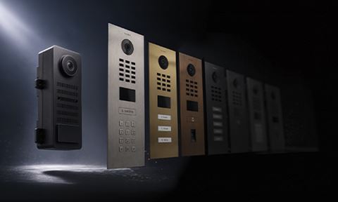 The door station supports installations with up to 3,000 residential or office units. Image courtesy of Assa Abloy and Doorbird The door station supports installations with up to 3,000 residential or office units.