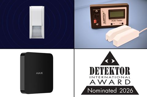 Optex TXI Series from Optex, AOD 100 from Alarmtech and Superior Hub G3 Jeweller from Ajax Systems have been nominated for the Detektor International Award. Optex TXI Series from Optex, AOD 100 from Alarmtech and Superior Hub G3 Jeweller from Ajax Systems have been nominated for the Detektor International Award.