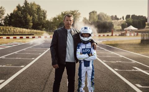Having supported Kimi for many years, Iloq extends that relationship to Robin as he begins his own racing journey. Image courtesy of Iloq Having supported Kimi for many years, Iloq extends that relationship to Robin as he begins his own racing journey.